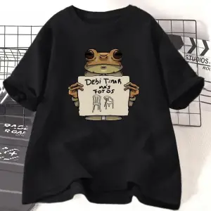 Beyaz Komik Kurbağa Dtmf Nedensel Debi Tirar Mas Fotoğrafları Baskılı O B