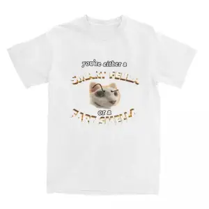 Beyaz Komik Meme Sen Akıllı Bir Fella veya Osuruk Smella Tee Yenilik Y