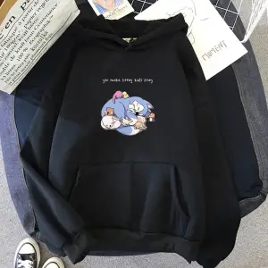 Beyaz Kpop Kaçak Çocuklar Grafik Baskı Sevimli