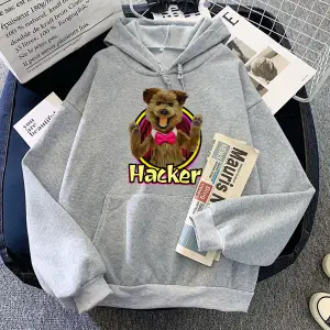 Beyaz Kukla yapımcısı karikatür grafik Hoodies komik rahat Y2k
