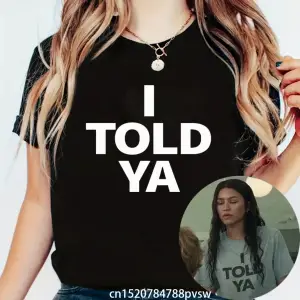 Beyaz lar komik söyledim YA gers gers baskı yaz o-boyun üst