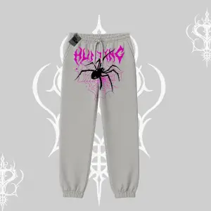 Beyaz Lastikli Eşofman Altı Autumn Spider