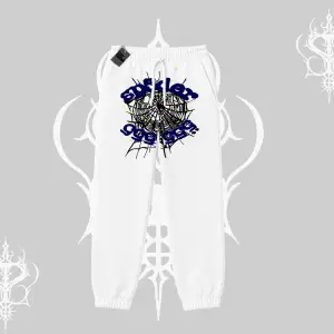 Beyaz Lastikli Eşofman Altı Sp55der