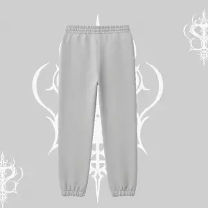 Beyaz Lastikli Eşofman Altı Sp55der