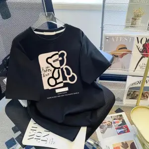 Beyaz Marka Tee Vintage Yaz Sokak Grafik