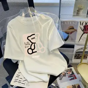 Beyaz Marka Tee Vintage Yaz Sokak Grafik