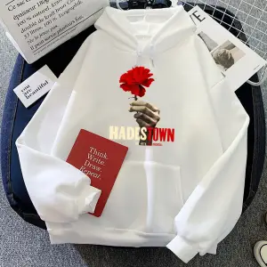 Beyaz Musical Hadestown Hoodies for Winter Casual Printing Roupas Femininas S