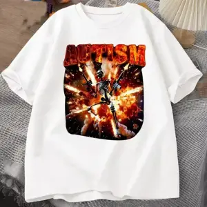 Beyaz Otistik Komik İskelet Sinirli İskelet Meme