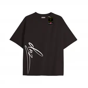 Beyaz Oversize T-shirt dnz minimal Özel tasarım