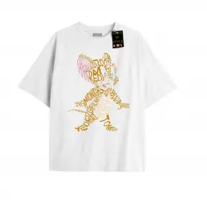 Beyaz Oversize T-shirt jerrr Özel tasarım