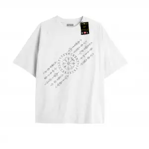 Beyaz Oversize T-shirt minimal Özel tasarım