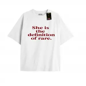 Beyaz Oversize T-shirt onadir Özel tasarım