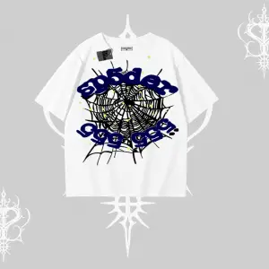 Beyaz Oversize Tişört Sp55der