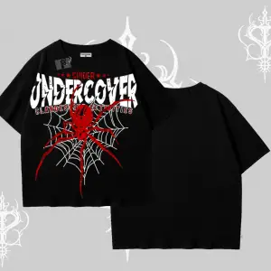 Beyaz Oversize Tişört Spider Undercover