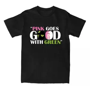 Beyaz Pink Goes Good with Green Fantasy Movies Wicked Printing Cotton High Quality