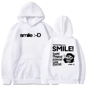 Beyaz Porter Robinson gülümseme dünya turu Hoodies