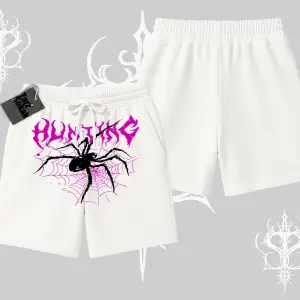 Beyaz Şort Autumn Spider