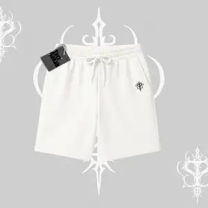 Beyaz Şort Özel logolu