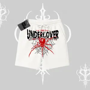 Beyaz Şort Spider Undercover