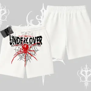 Beyaz Şort Spider Undercover