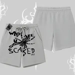 Beyaz Şort Why are u Scared