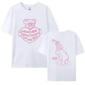 Beyaz Teddy-swims ne zaman kalp bana izin verdi ayı karikatür