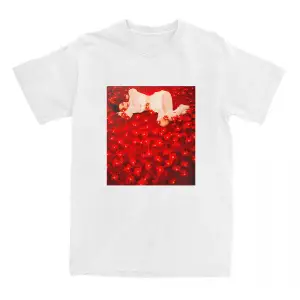 Beyaz Tees Jennie Ruby 1st Studio Albümü Yaz Yuvarlak Boyun Yumuşak
