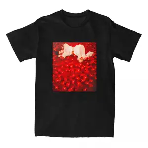 Beyaz Tees Jennie Ruby 1st Studio Albümü Yaz Yuvarlak Boyun Yumuşak
