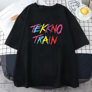 Beyaz Tekkno tren elektrik Callboy yumuşak -gömlek