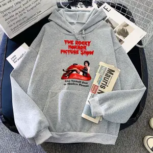 Beyaz The Rocky Horror Picture Show Hoodies Thriller Comedy Film Graphic Clot