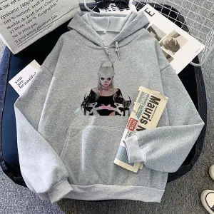 Beyaz Travmatik geçim turu Hoodies zmin-fasulye kıcı grafik kıyafetleri k