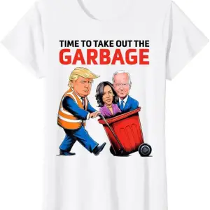 Beyaz Trump için Komik Çöp - Çöp Çıkarma Zamanı ve Bol Kesim