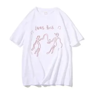 Beyaz TV Tshirt Unisex Fransız Çıkış Albümü Hediye Indie Müzik Fan Tee Severler Rock Ba