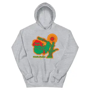 Beyaz Unisex 13MOS PUFF BASKILI HOODIE Aminé AMINE 13 Ay Sunshine Kapşonlu