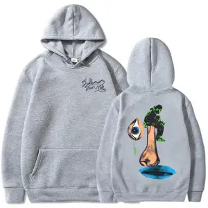 Beyaz Unisex 2025 Album Balloonerism Graphic MaccMiller Singer Printing Sweatshirts Moletom Mascul