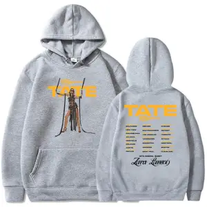 Beyaz Unisex 2025 Miss Possessive Tour Tate McRaes Singer Printing Sweatshirts Winter MenWomen S