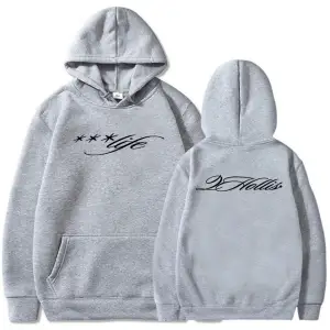 Beyaz Unisex 2hollis *** Hayat Komut Dosyası Hoodie Giyim Kapşonluevşek