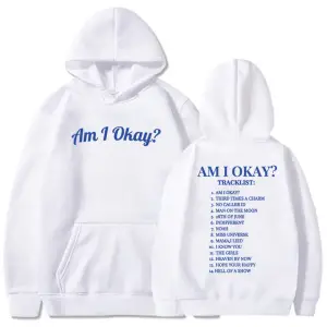 Beyaz Unisex Ben tamam albümü grafik Megan Moroney giysi sıcak Moletoms