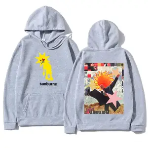 Beyaz Unisex Beni unutma güneş yanığı turu dominik Fike Hoodie Streetwear Trend boy giyim yüksek