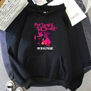 Beyaz Unisex Benim kimyasal romantizm siyah Parade Punk Band rahat