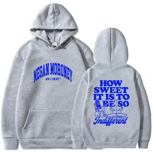 Beyaz Unisex Bu yüzden Megan Moroney olmak ne kadar tatlı ben tamam baskı Hombre deras Hom