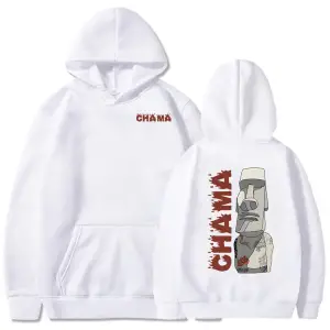 Beyaz Unisex Clothes Alex Pereira Chama Printing Winter Hooded Casual MenWomen Sweatshirts