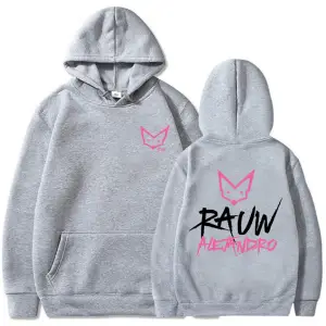 Beyaz Unisex Erkekgiyim rapçi raalealejandro Saturno rahat kapüşonlu Sweat