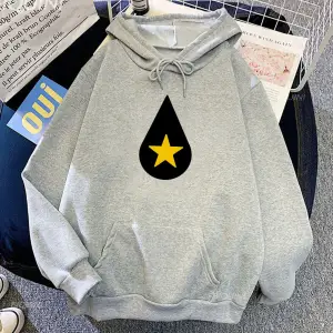 Beyaz Unisex ErkekKapüşonlular Conan Gri Bulunan Cennet Ağır Zihinsel Tarzı Stree