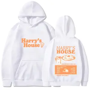 Beyaz Unisex Harrys House Love on Tour Hoody ErkekEstetik Retro Mangakomik Grafik B