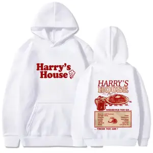 Beyaz Unisex Harrys House Love on Tour Hoody Sonbahar Güzel Estetik Hoodie Retro