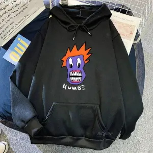 Beyaz Unisex | Komik Humbe grafik Hombre deras Hombre Hip Hop Streetwear rahat