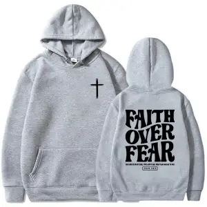 Beyaz Unisex Korku üzerinde inanç giyim hıristiyan İsa İncil Verse Hop Stree