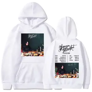 Beyaz Unisex Melankolik Turu AB ve İngiltere 2025, Melankolik Esmerleri için Kapüşonlular