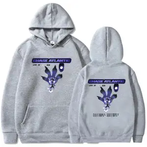 Beyaz Unisex Rock Grubu Chase Atlantic Kapüşonlular Rahat Kapşonlu ErkekAğır